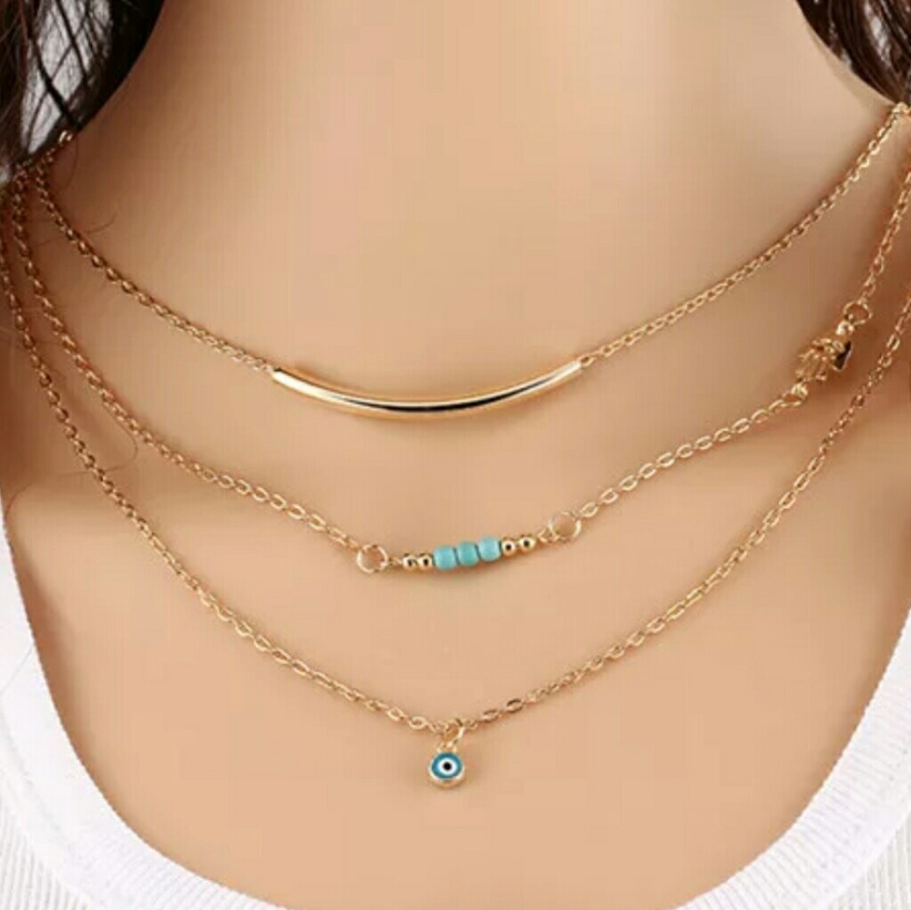 Layered Fashion Necklace